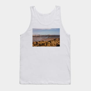 Newbiggin Bay at Low Tide Tank Top